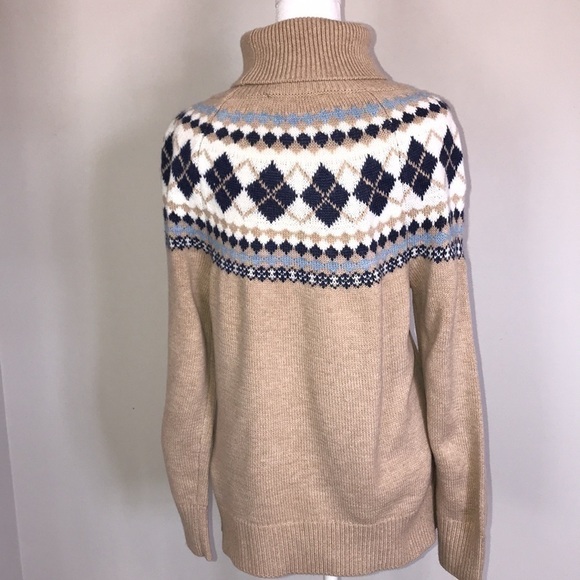 Tommy Hilfiger Argyle Sweater Size Medium - Picture 4 of 8